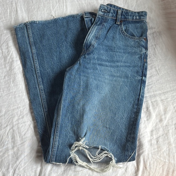 Zara Denim - Zara Classic Blue Straight Leg Jeans